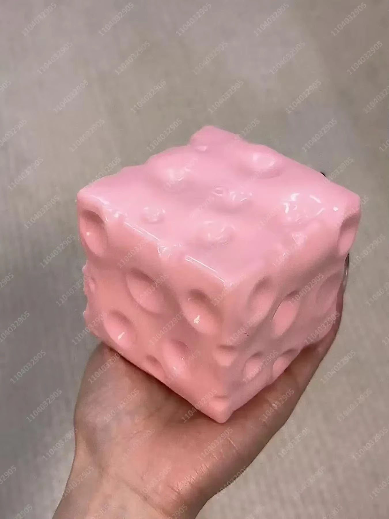 Jumbo Cheese Cube Stress Ball