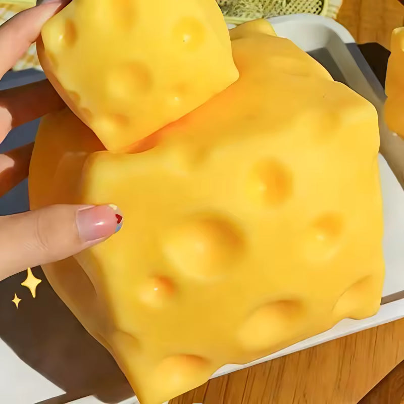 Giant Cheese Squeeze Toy Extra Large