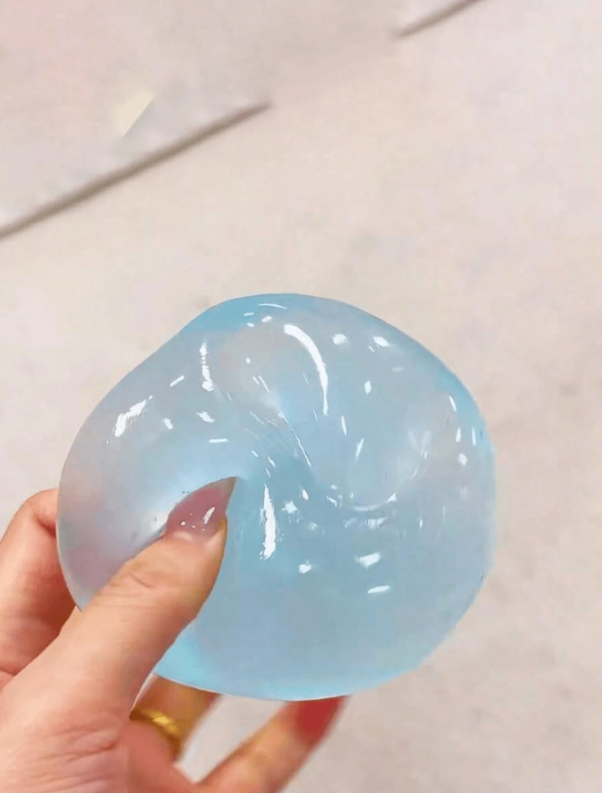 Slow Rebound Round Solid Color Transparent