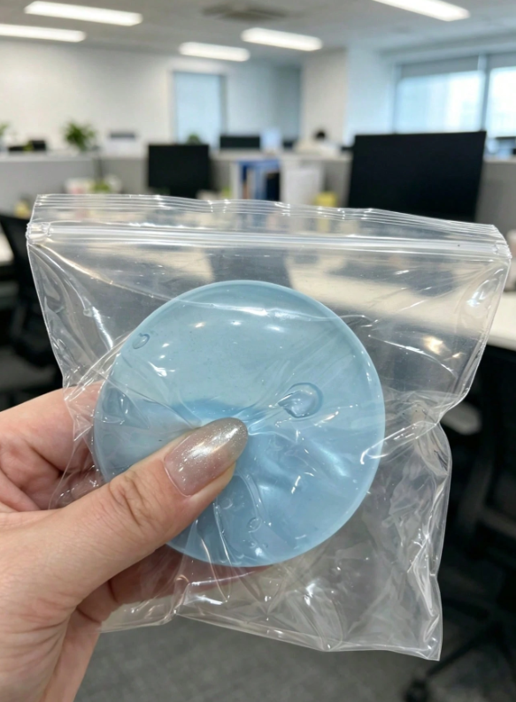 Slow Rebound Round Solid Color Transparent