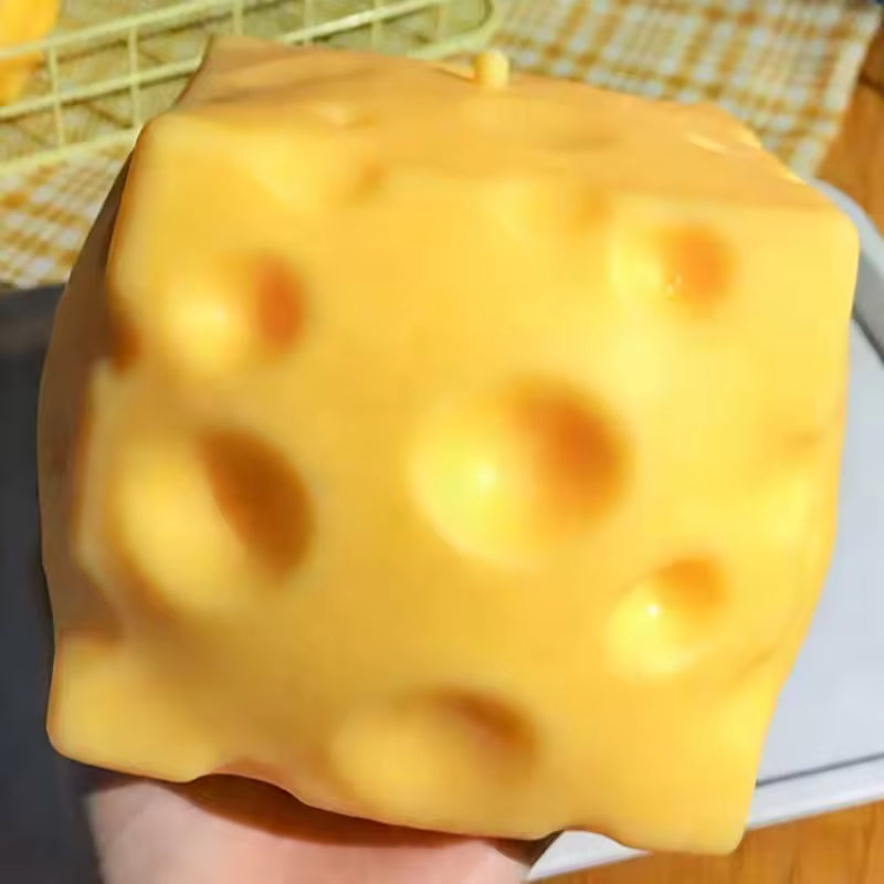 Giant Cheese Squeeze Toy Extra Large