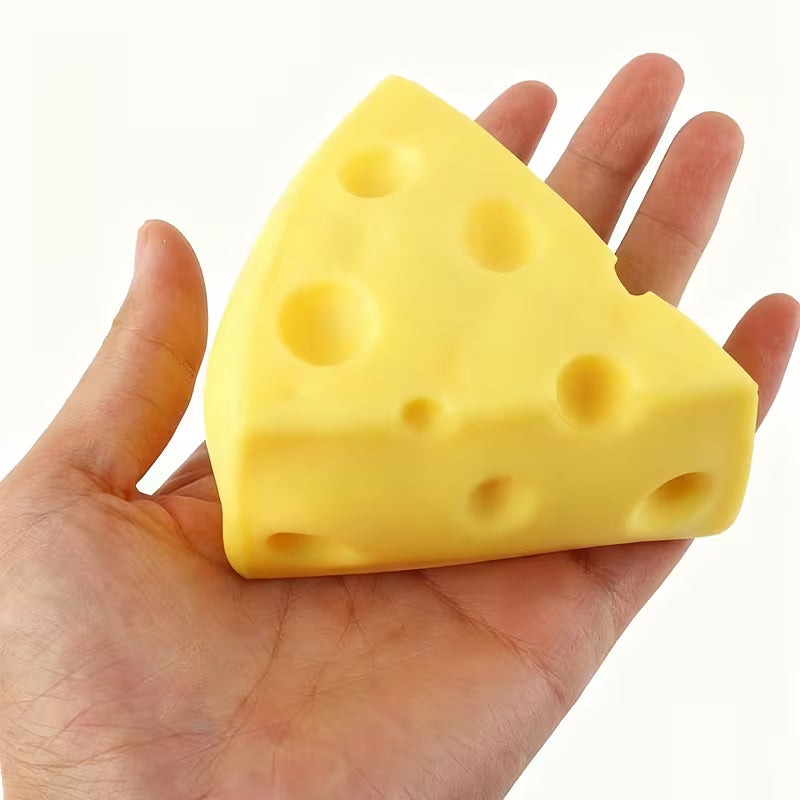 Novel Cheese Squeeze Toy