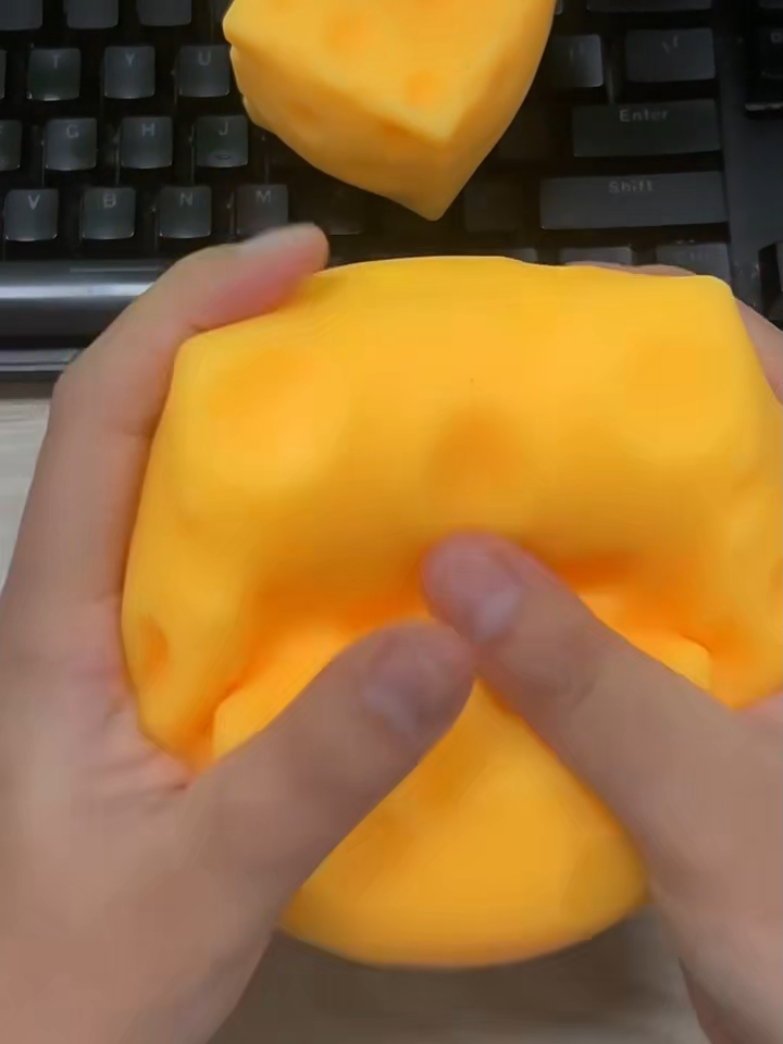 Cheese Squeeze Toy Extra Large Size